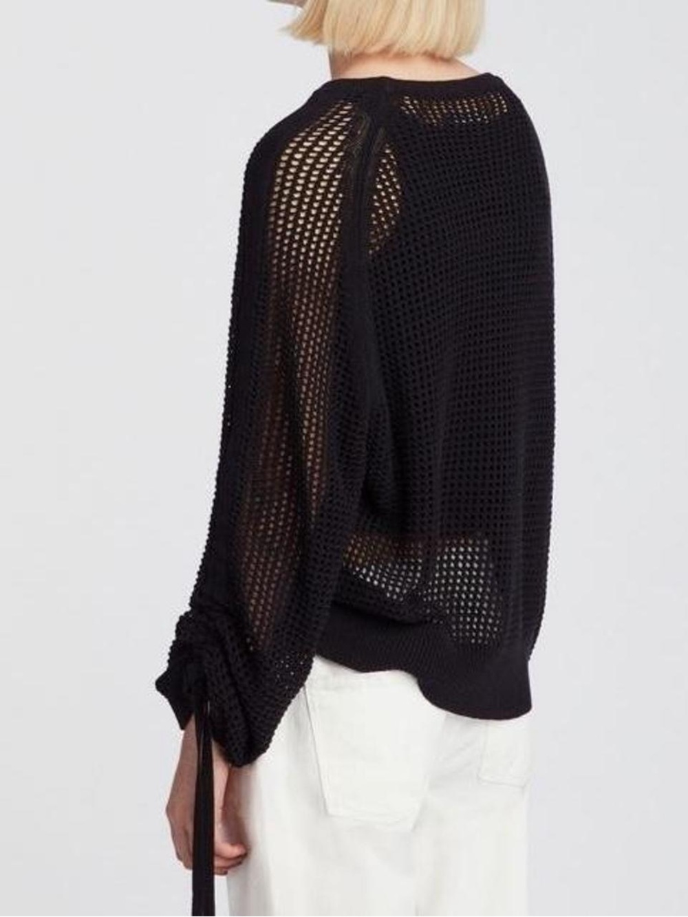 ALLSAINTS Zano Mesh Jumper - Picture 7 of 8